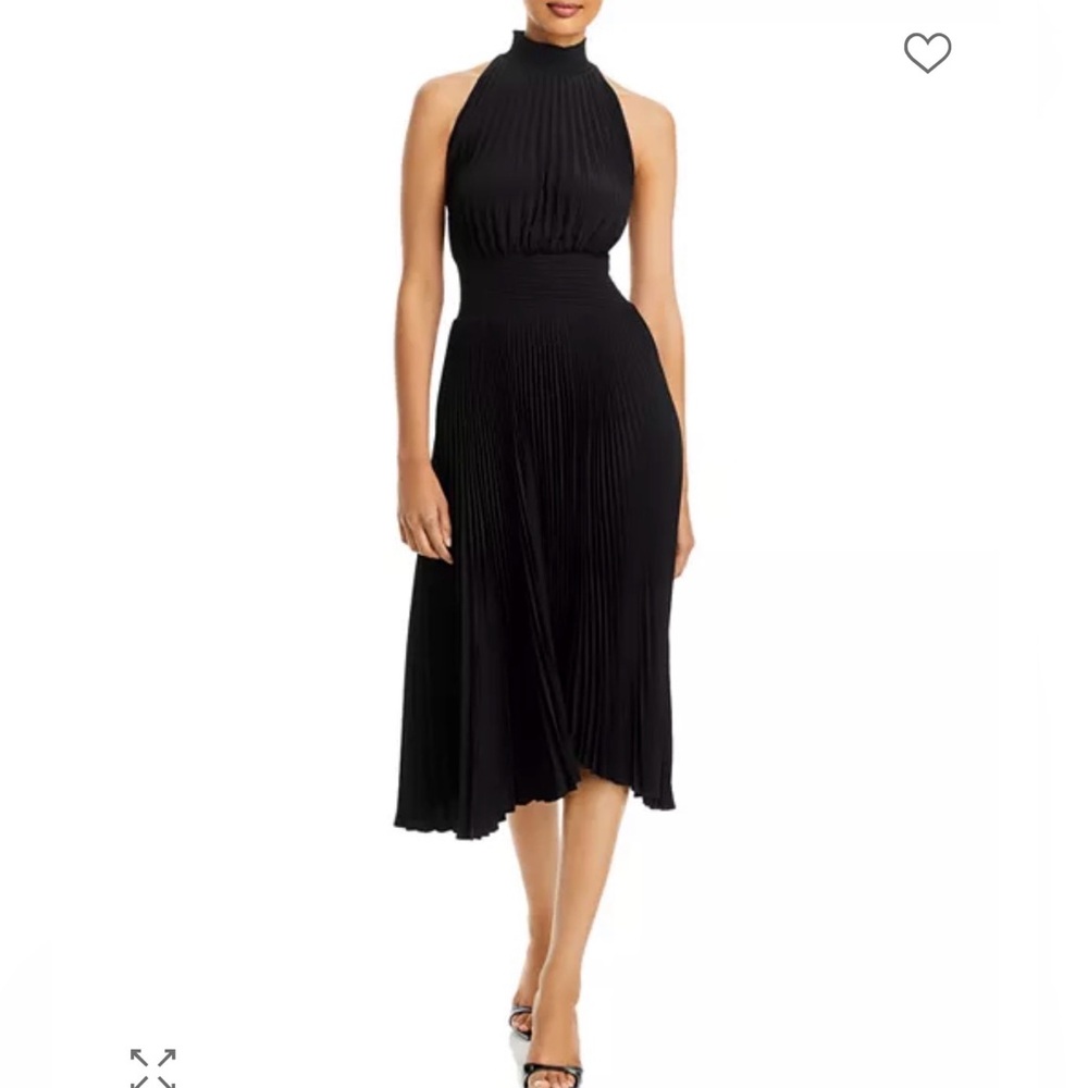 ALC Black Midi Dress